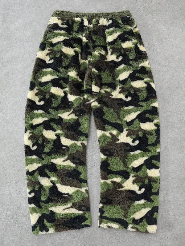 Printed Sweats - Baggy Fit - CAMO