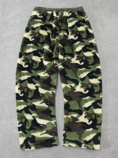 Printed Sweats - Baggy Fit - CAMO
