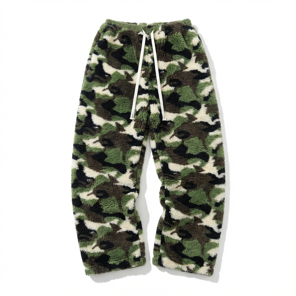 Printed Sweats - Baggy Fit - CAMO