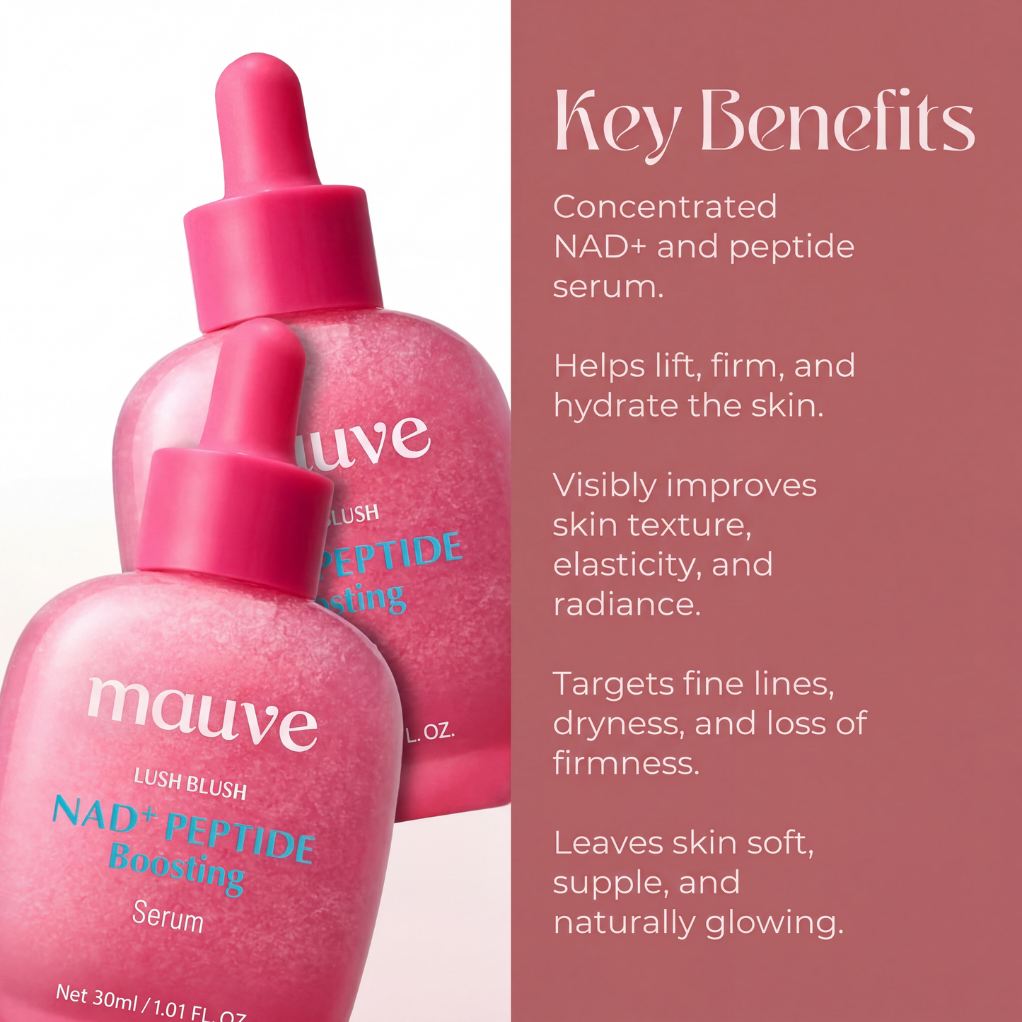 BioLift NAD+ Peptide Serum Advanced Anti-Aging Facial Firming Formula VIP